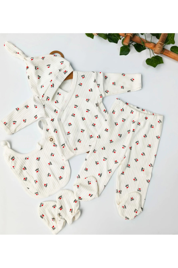 Mom Dad 5-Piece Hospital Discharge Set
