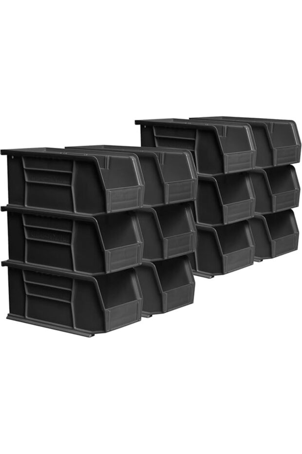 30230 AkroBins Plastic Hanging Stackable Storage Organizer Bin, 11-Inch x 5-Inch x 5-Inch,
