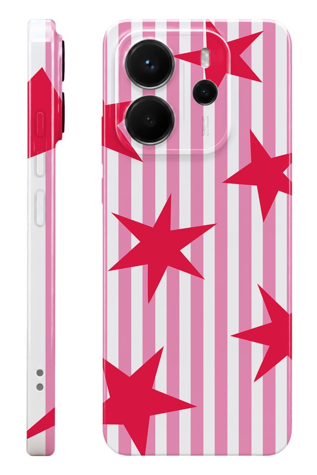 Xiaomi Redmi Note 14 Stars Protect Slim Glossy Full Print Camera Protected Phone Case