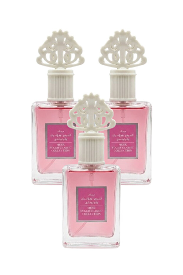 3 قطع عطر مسك سكر 25 مل