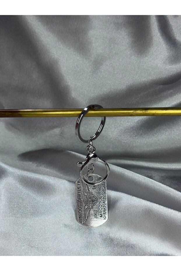 David Credit Metal Keychain Universal