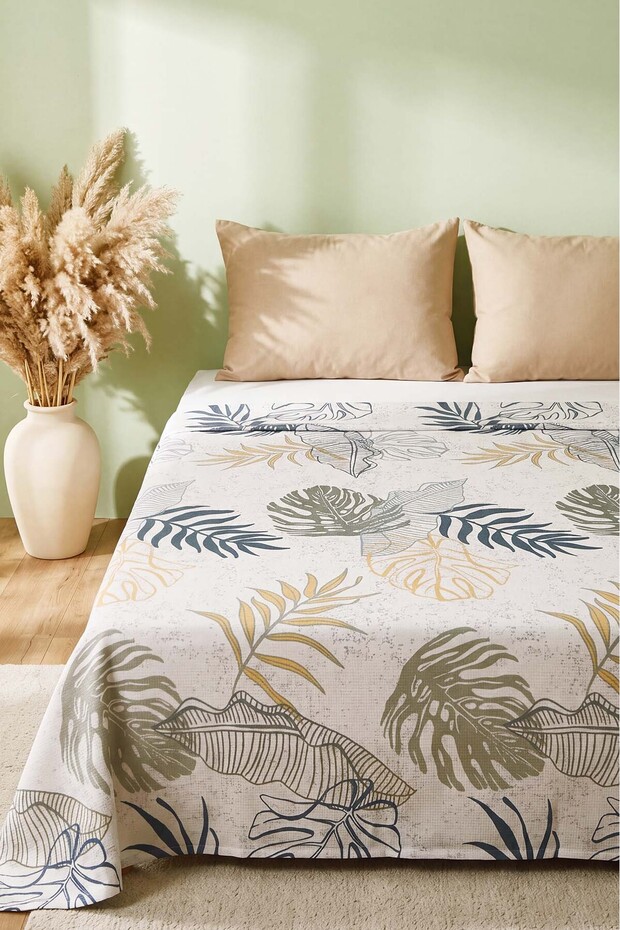 Autumn Double Printed Pique & Bedspread 210X230 cm