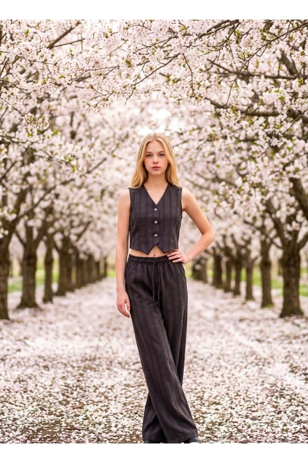 Vest and Pants Dual Set