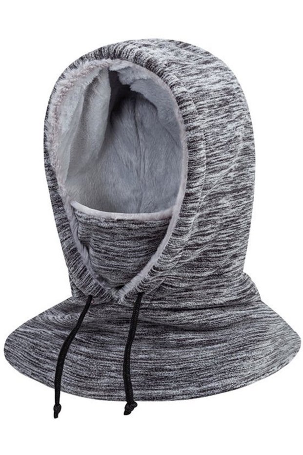 Unisex balaclava royal blue hood neck warmer ski/cycling/hiking.