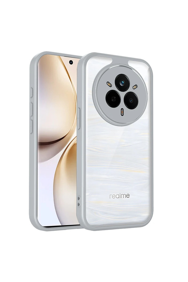 realme 14 Pro TMMS gray For 14 Pro Case 14 Pro+ Phone Case 14 Pro Plus Cover Air Cushion Silicon