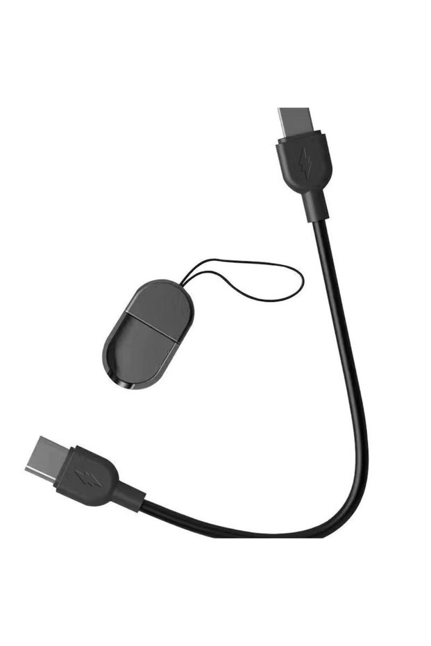 Type-C to Type-C 16CM Black NNBILI 60W Keychain Short Cable Fast Charging USB C To Type C Cable For