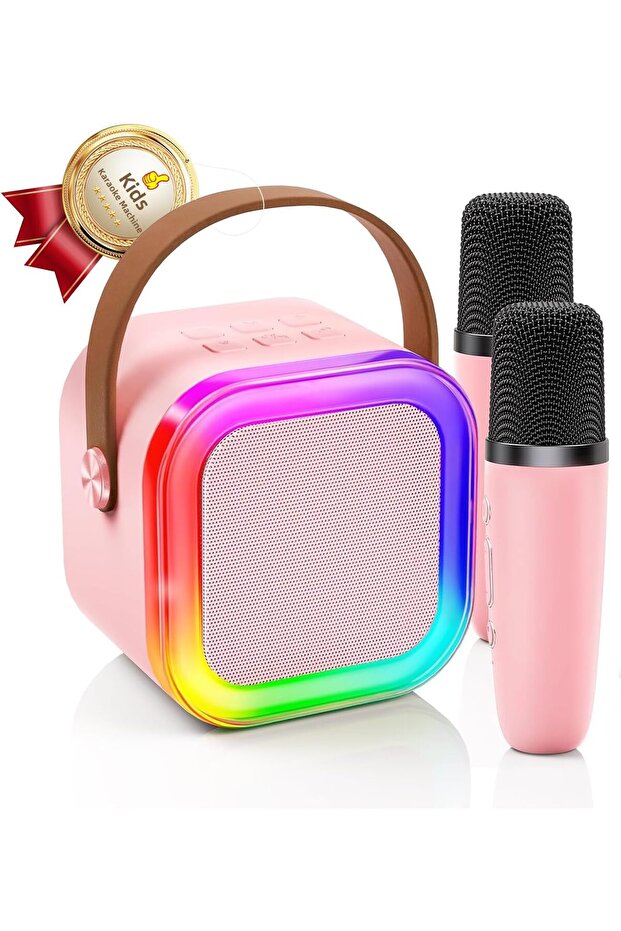 Mini Karaoke Machine for Kids, Top Birthday Gift Pick for Girls Ages 3, 4, 5, 6, 7, 8, 9,