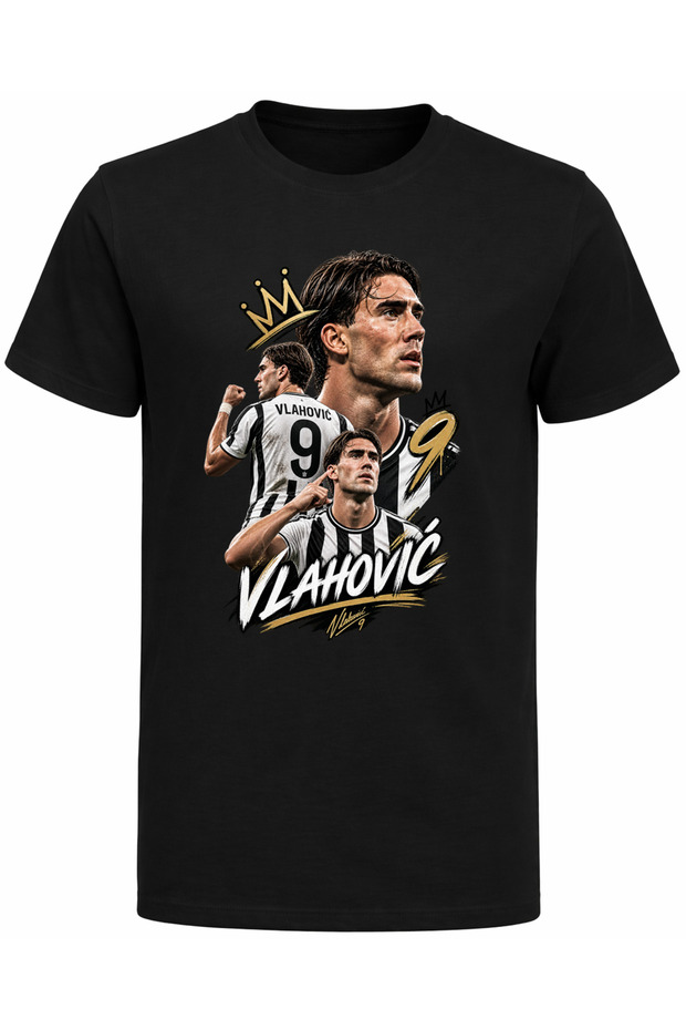 Dušan Vlahović Printed Cotton T-Shirt