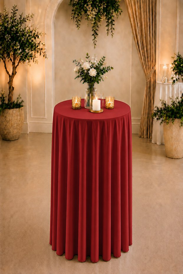 Dertsiz Serpme Bistro Tablecloth | Wedding, Event, Organization, Cocktail Tablecloth