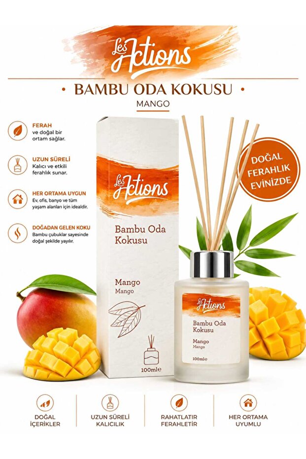 Bambu Oda Kokusu 100ml Mango