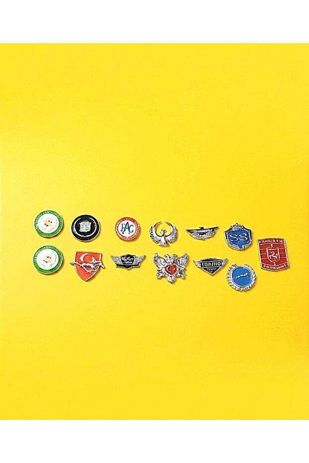 13 Metal Nuts with Emblem Tape Campaign