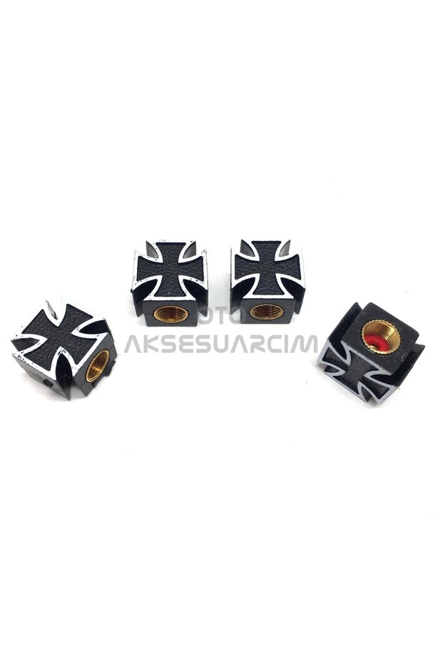 Square Plus Luxury Valve Cover Black White