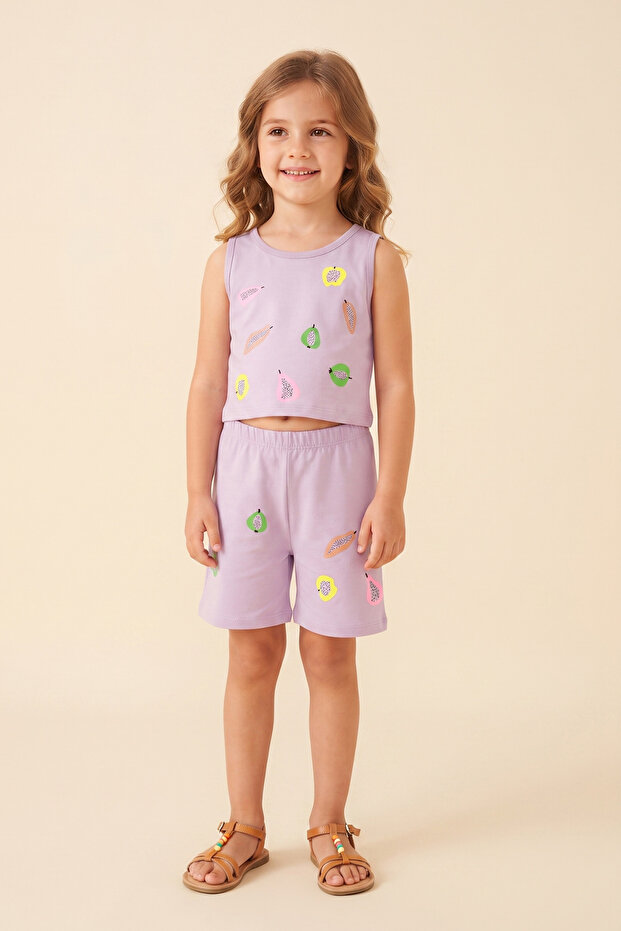 Girl's Shorts Set