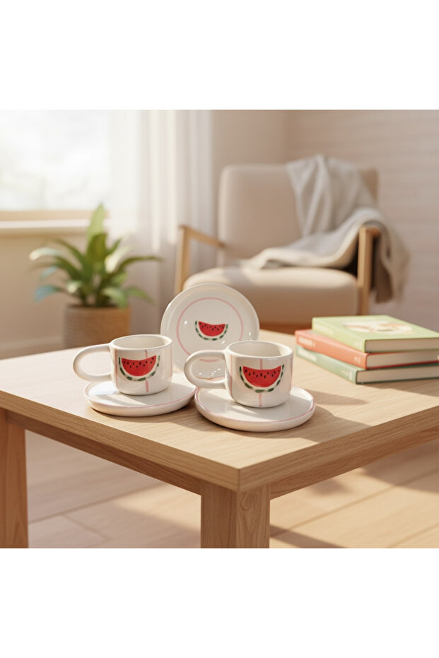 Watermelon Garden Coffee Cup Set