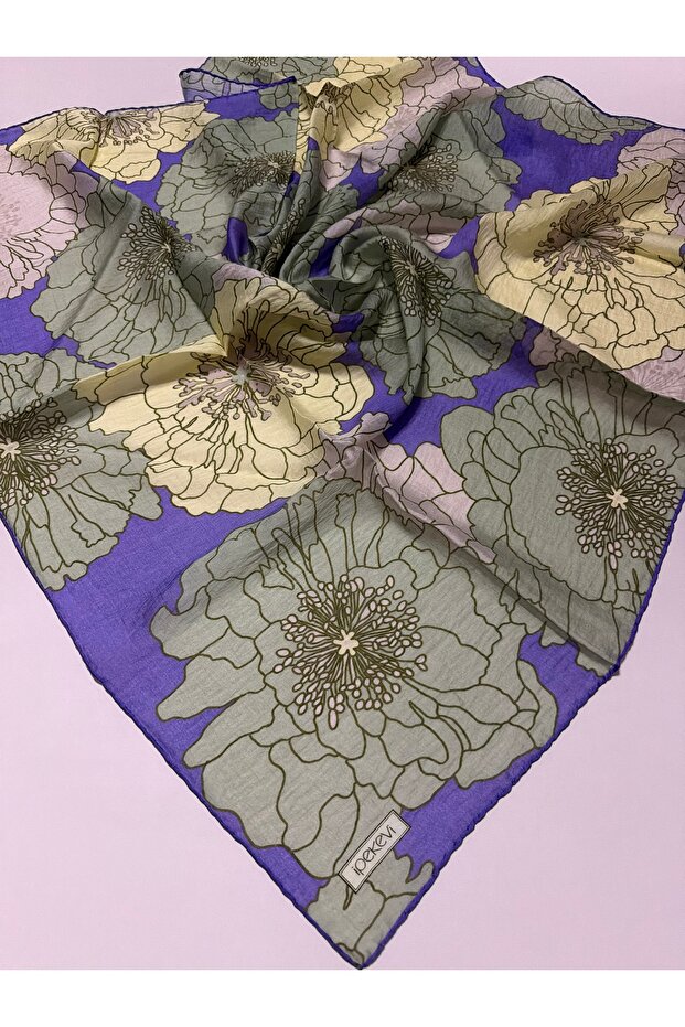 Summer Season Tensoft Scarf Hydrangea Basket