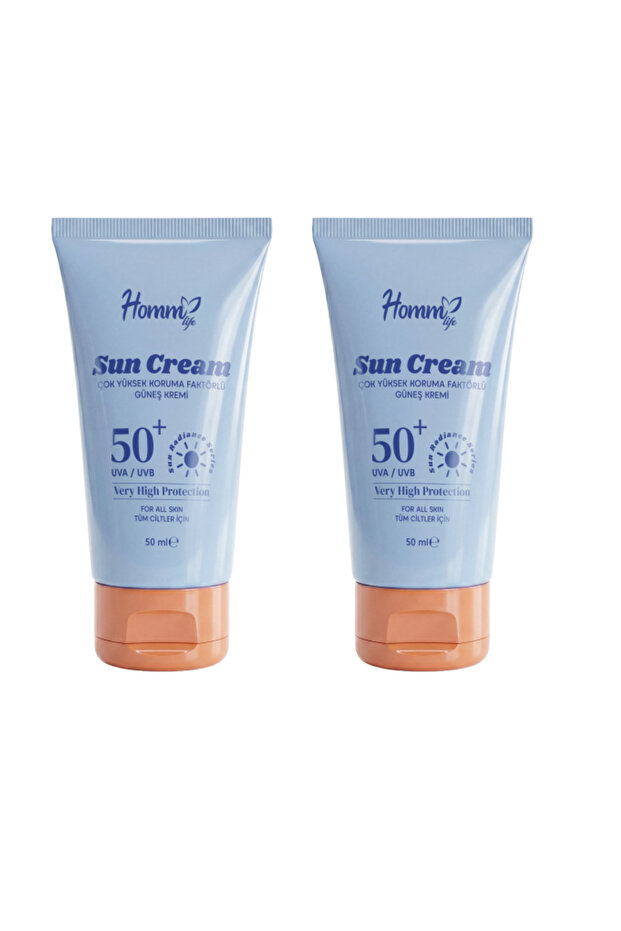 Homm Life Sunscreen Spf 50+ 50 ml - 2 Pieces