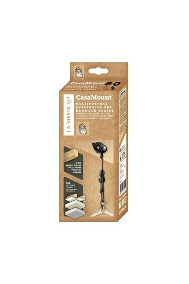 Suncoast LS-CMG30-9 CasaMount Multipurpose Suspension Set for Hammock Chairs, Black