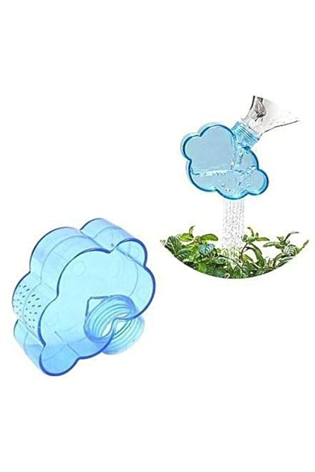 Creative Water Sprinkler Shower Garden Spray Nozzle - Cloud Shape - Blue