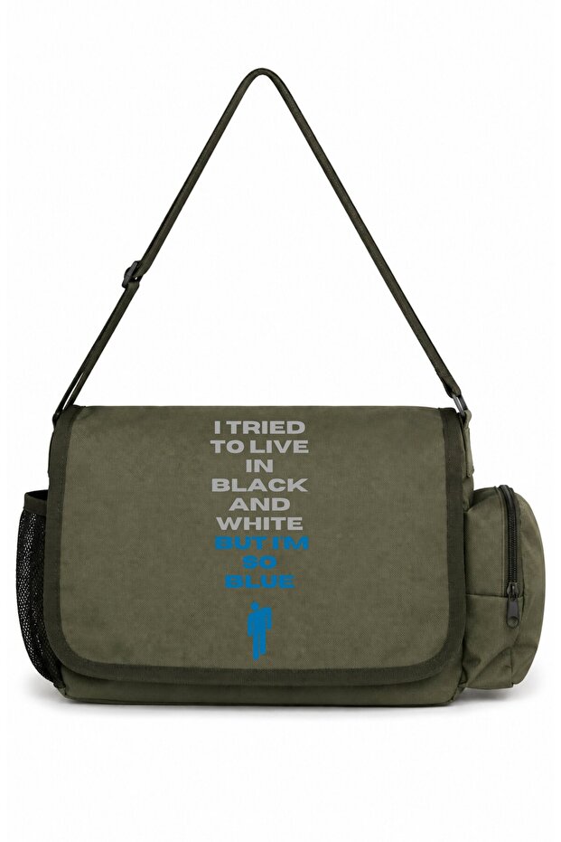 Billie Eilish Singer Printed Unisex School, Sports, Office Multi-Purpose Messenger Bag