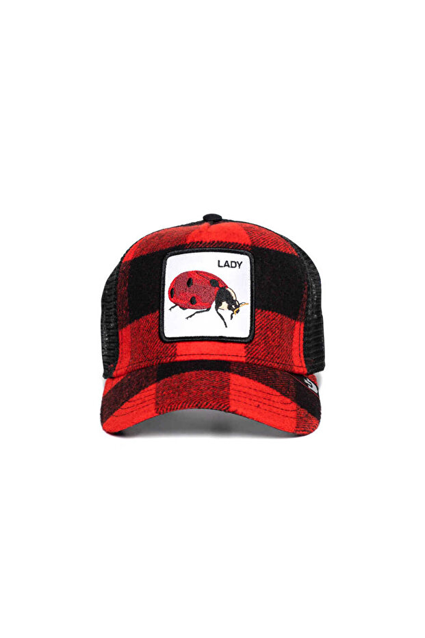. Plaidy Bug (Ladybug Figured) Hat 101-0287