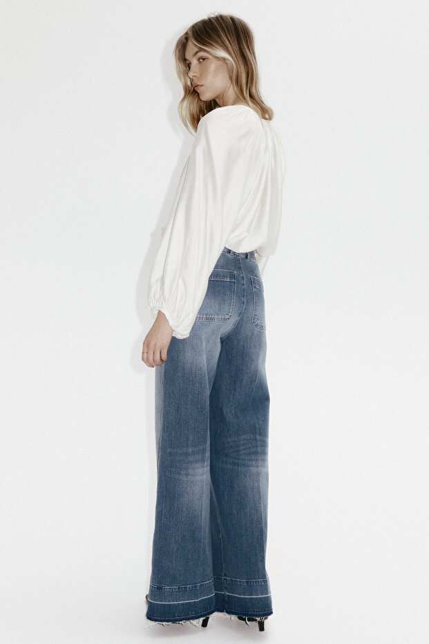 Wide High Jeans - 4
