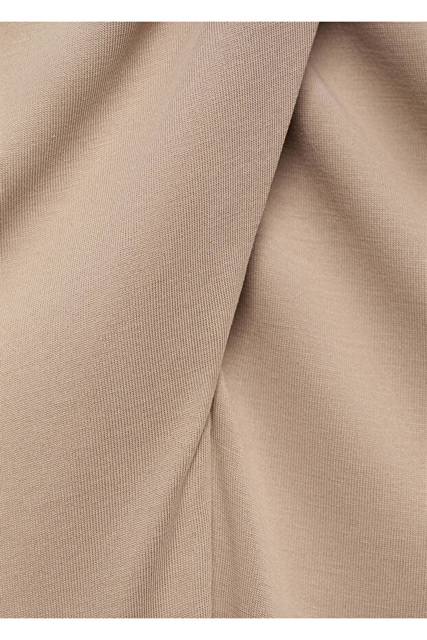 Wrap Collar Dress - 7