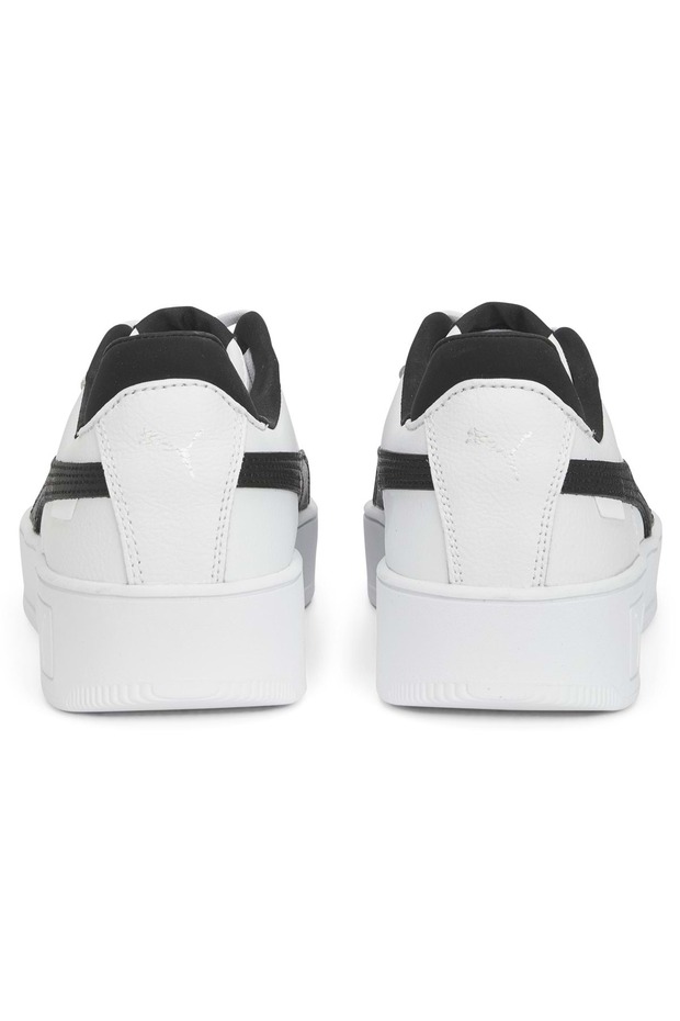 389390 Carina Street Sneaker Unisex Spor Ayakkabı BEYAZ-SİYAH - 4