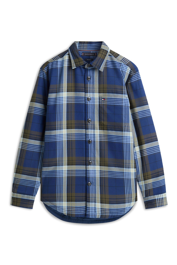 Mavi Erkek Kareli Gömlek MW0MW416820MS_PADDED OVERSHIRT - 5