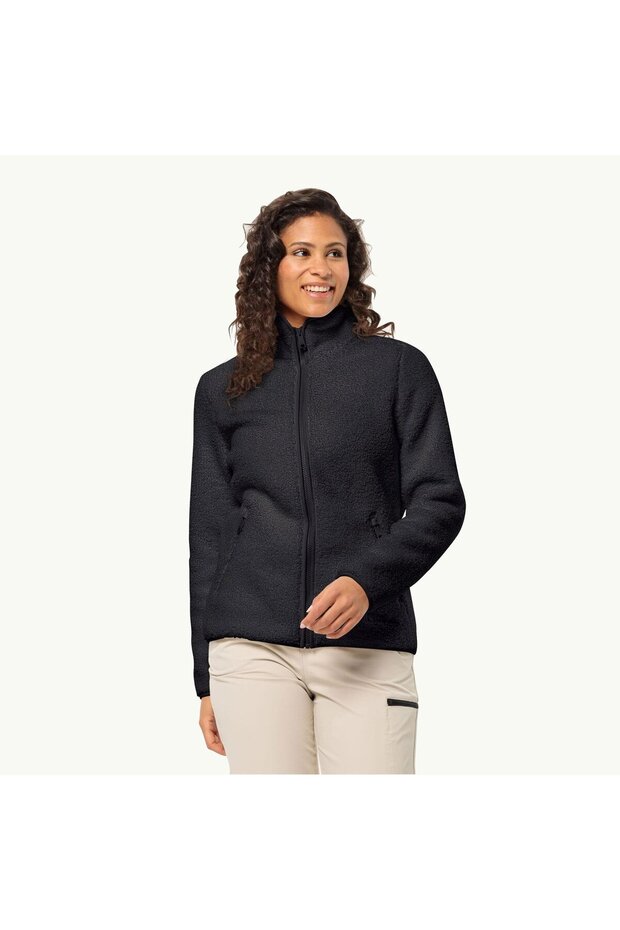 1708732-6000 High Curl Jacket W Kadın Polar - 1