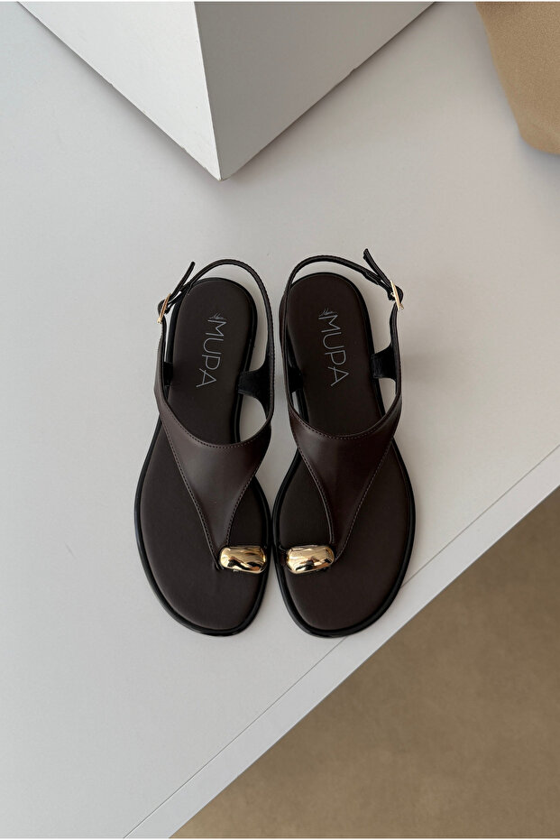 Women's Sandals Bitter Brown