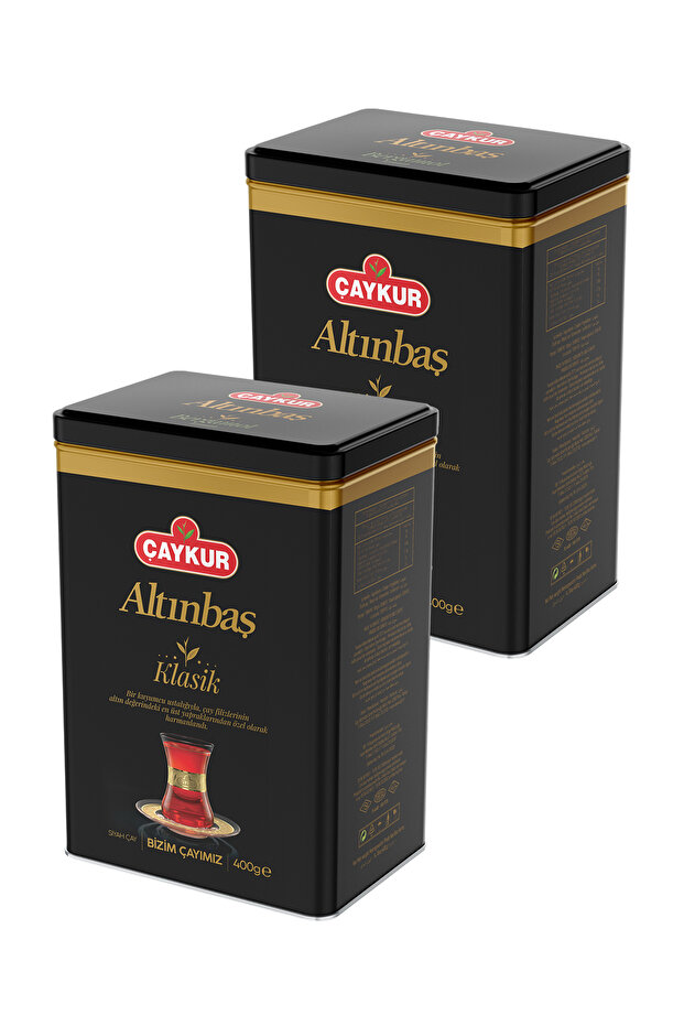 Altınbaş Tea Tin Box 400 Gr. Double Pack