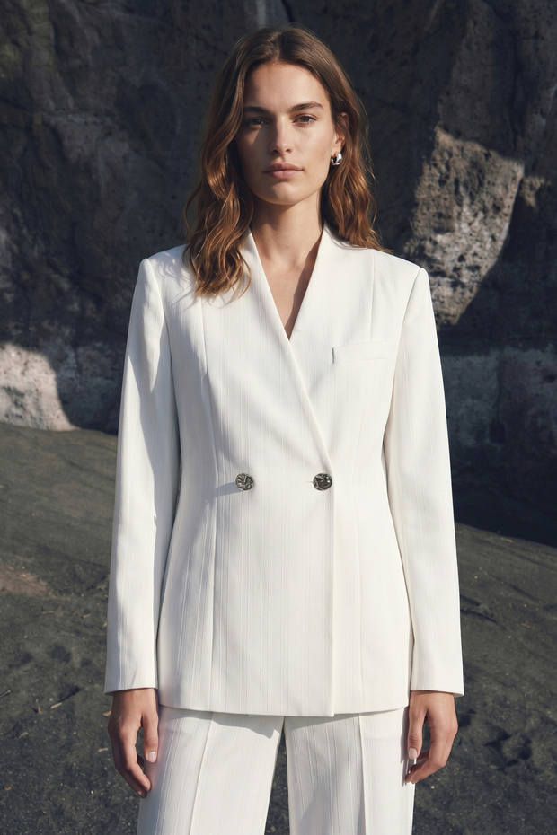 Anna Jacket - Ecru - 3