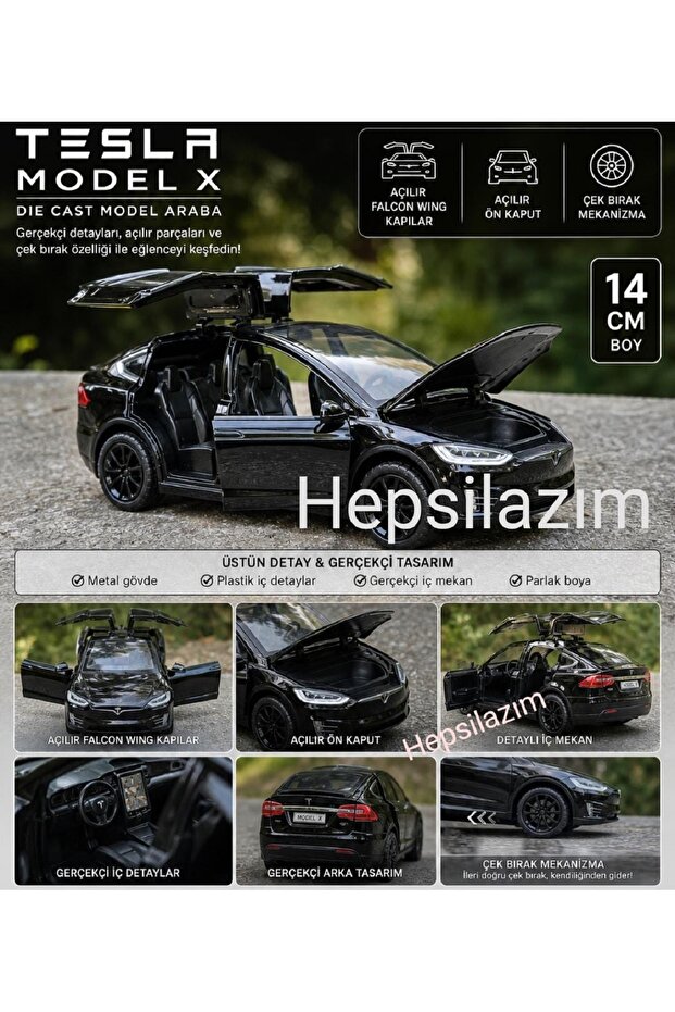 Toy Car Die Cast Model X Metal Collectible 14 cm Vehicle with Sound Pull and Drop Iron Car