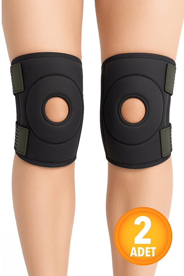 2 Pieces Medical Knee Brace Knee Brace for Meniscus Knee Brace Protector with Patella Ligament Support