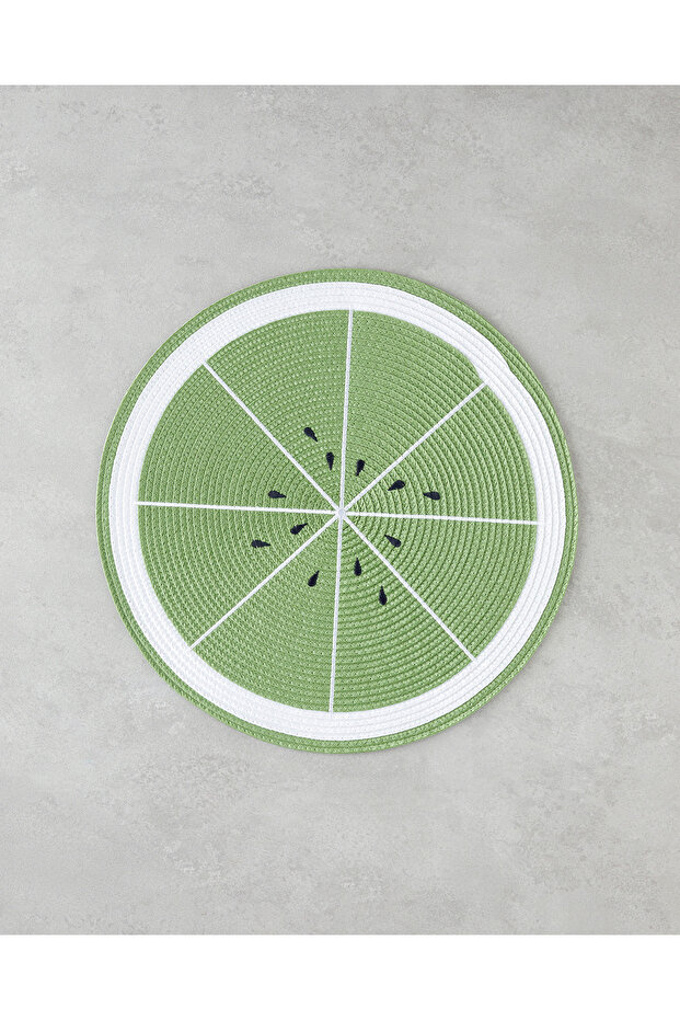 Summer Kiwi Pp 2-Piece Placemat Set 38 cm Green