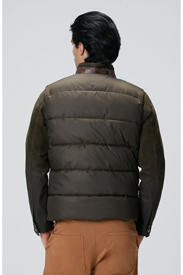 Haki Casual Yelek - 6