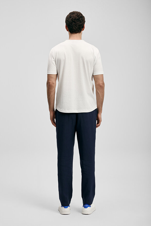 Junya Men's Basic T-Shirt Off-White - 6