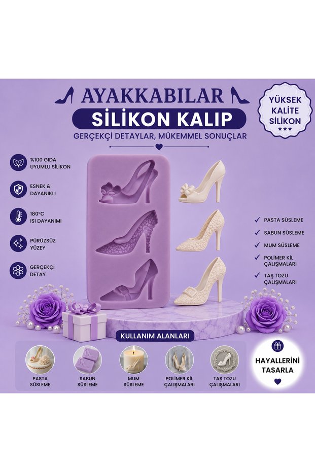 Silikon Kalıp Ayakkabılar