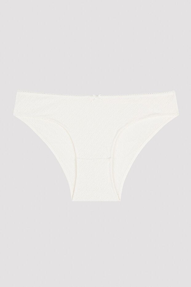 Soft Pointel Basic 3lü Çok Renkli Slip Külot - 4