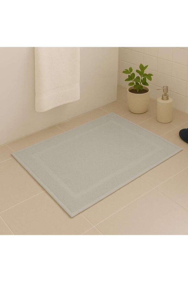 Eline Reversible Jacquard Bathmat 50x80cm- Beige