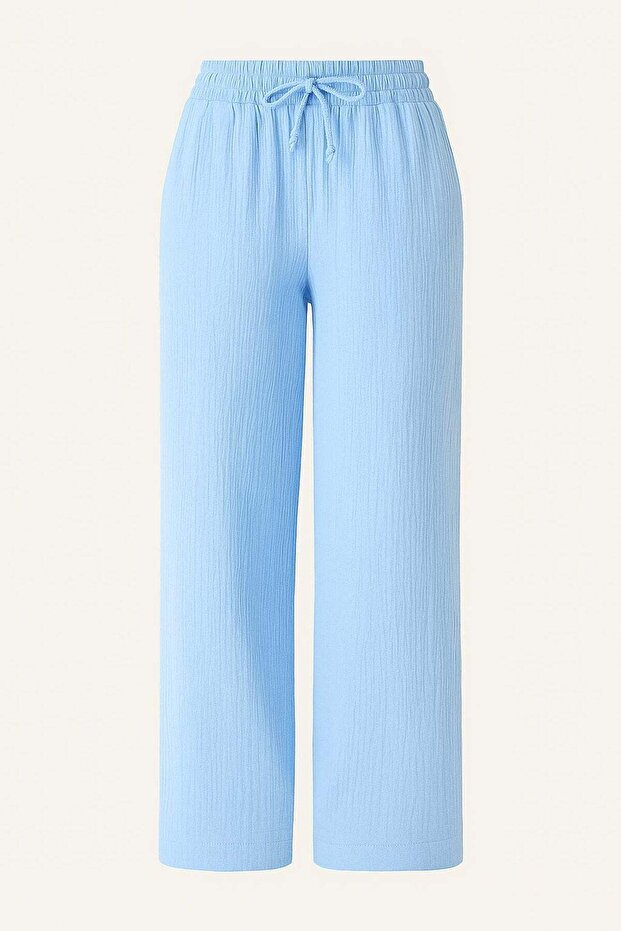 Muslin Palazzo Pants - 3