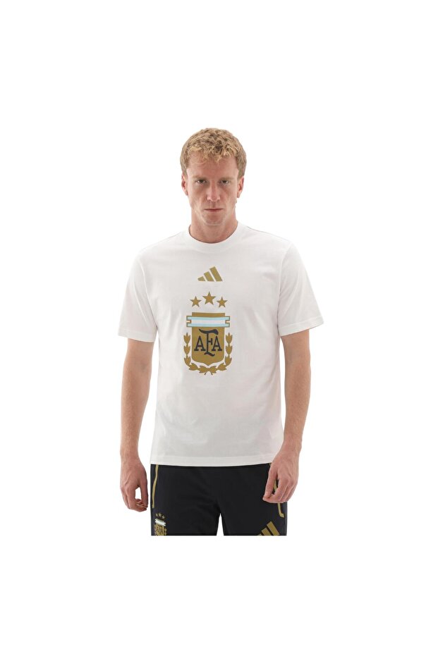 Jz6299-E Afa Argentina Dna Men's T-Shirt White