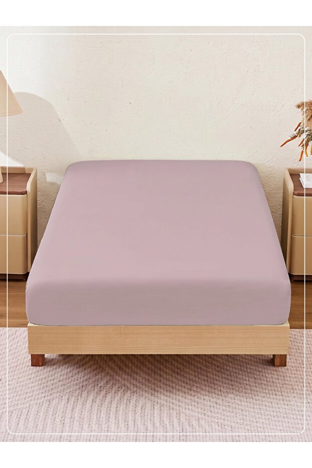 1 Pcs Twin Fitted Sheet 120x200 cm | OEKO-TEX Brushed Microfiber, Deep Pocket