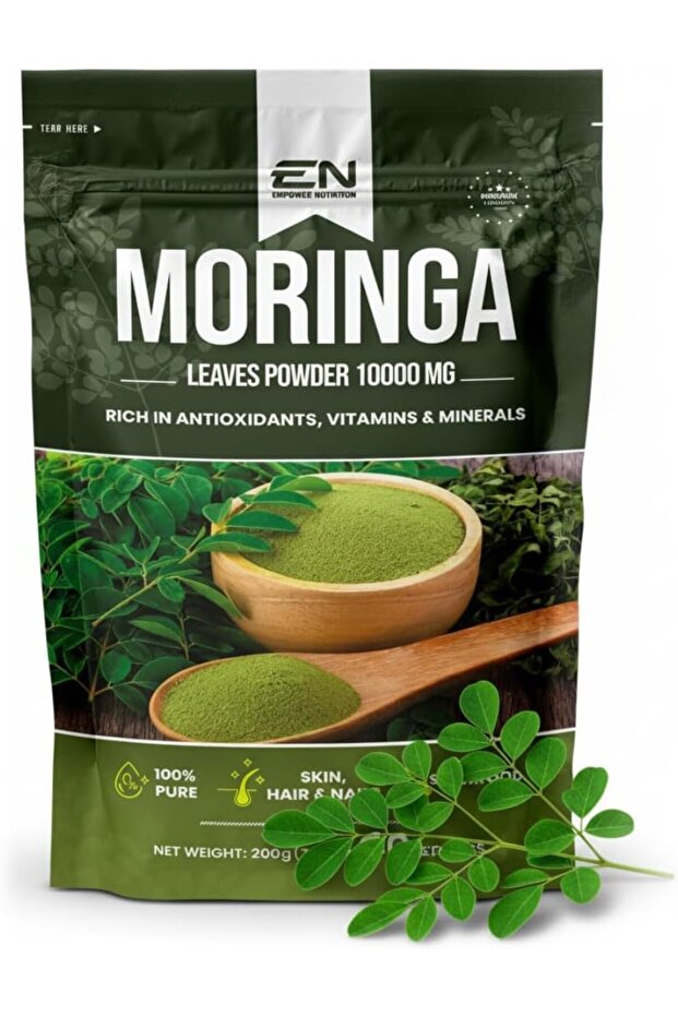 Moringa Leaves Powder, 200 Gm, Boosts Immunity and Energy