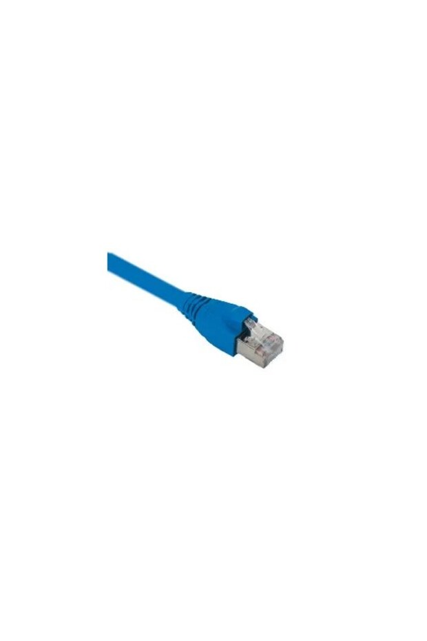 سلك تصحيح Cat6A S/FTP LSOH بطول 2 متر أزرق