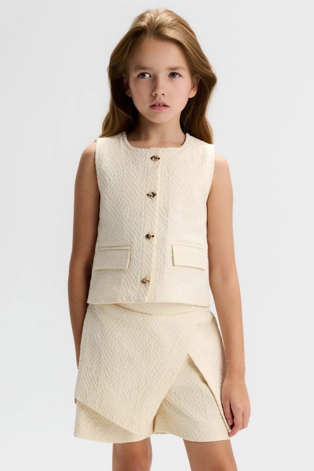 8-14 Years Old Baden Rana Girls' Set-Latte