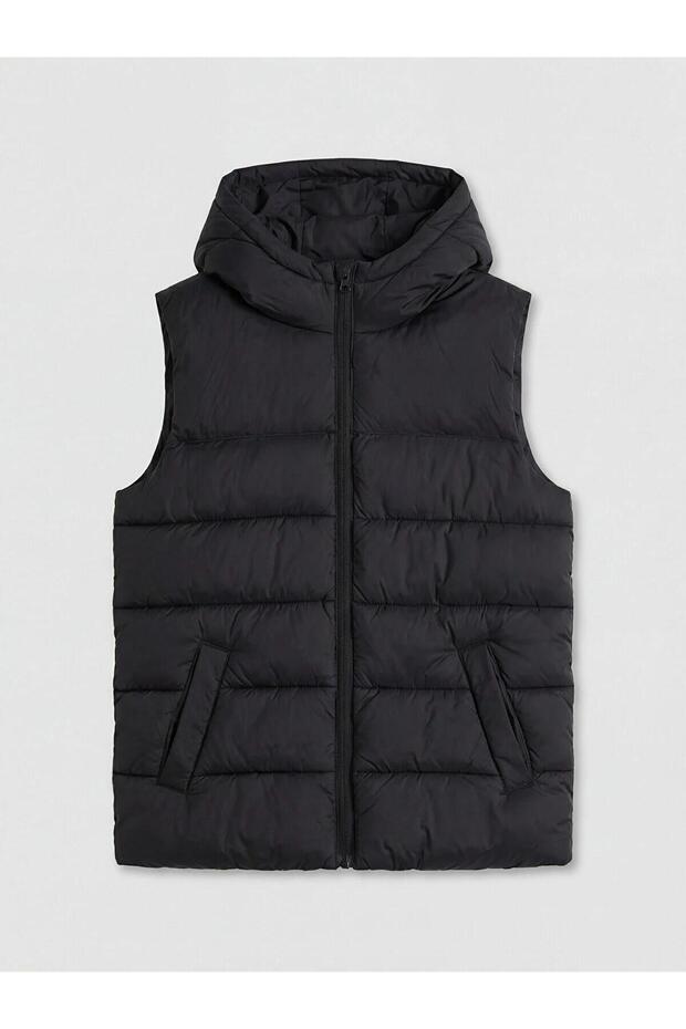 Hooded Boy's Inflatable Vest (W6)