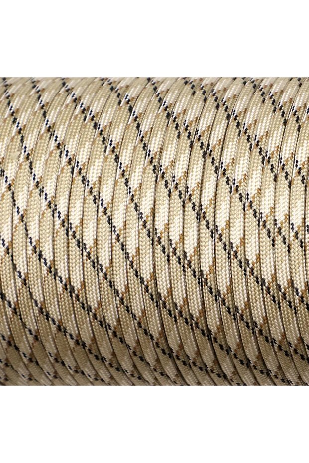 31M Khaki camouflage 5/15/31/50M Military Paracord 7 Cores 4mm 550 Paracord Tactical Parachute Campi