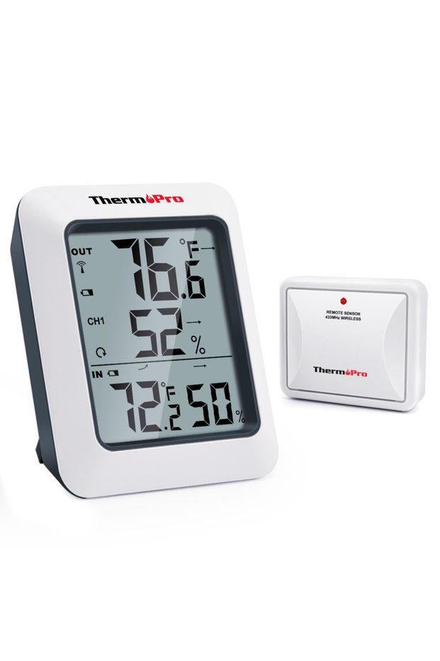 ThermoPro TP60C 60M Wireless Digital Room Indoor Outdoor Thermometer Hygrometer Weather Station For
