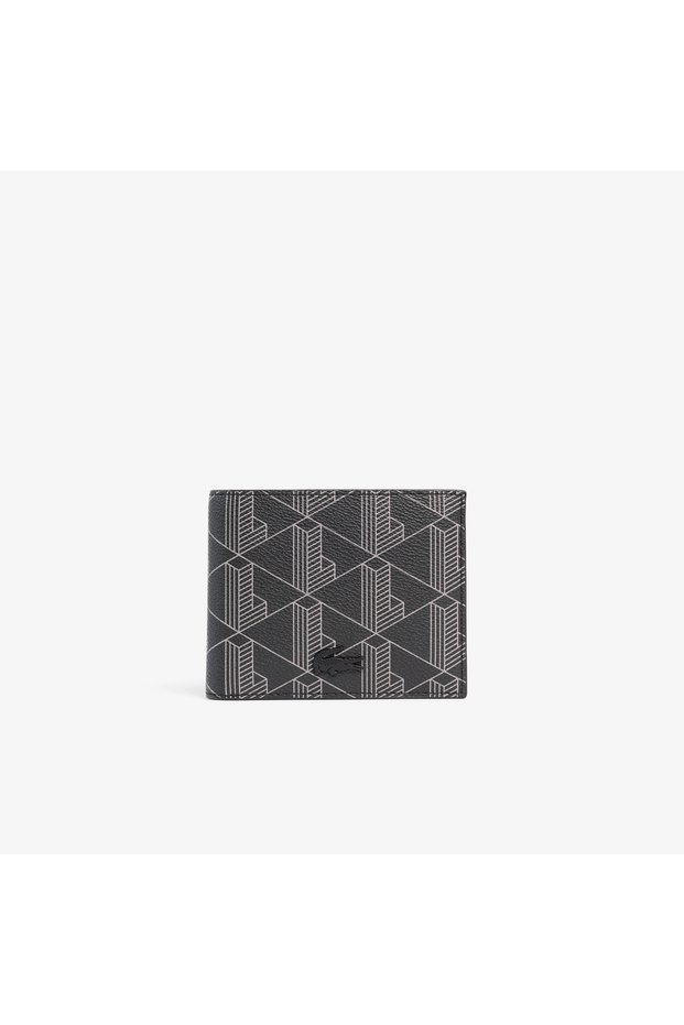 The Blend Erkek Monogram Siyah Cüzdan